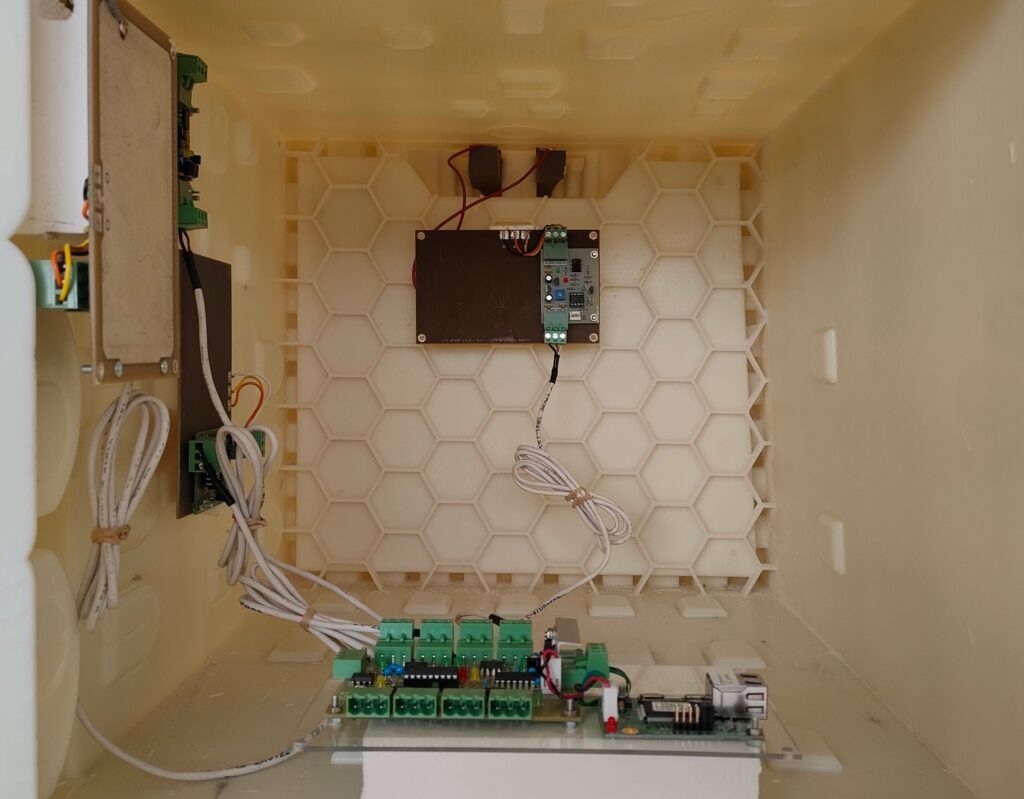 Installazione dei sensori di Palazzo Pretorio