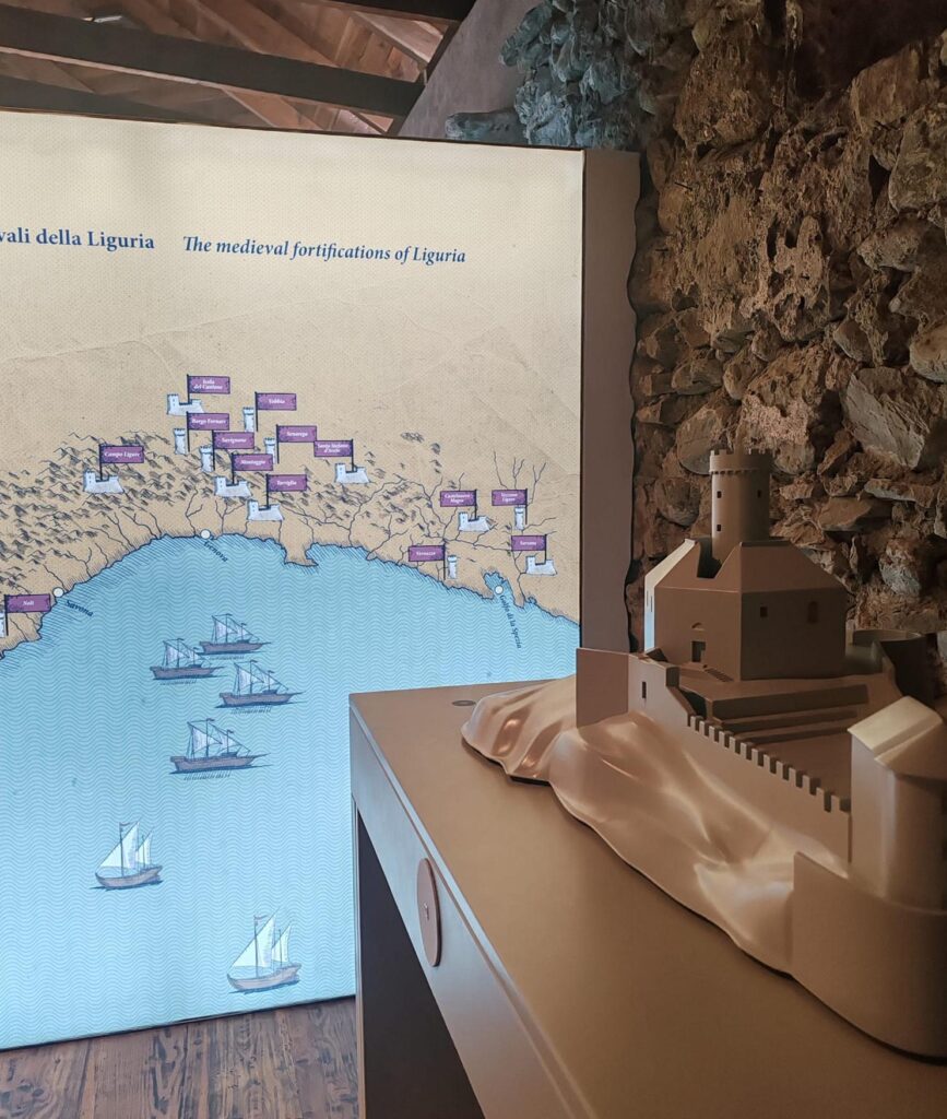 Plastico multimediale interattivo del Castello di Campo Ligure
