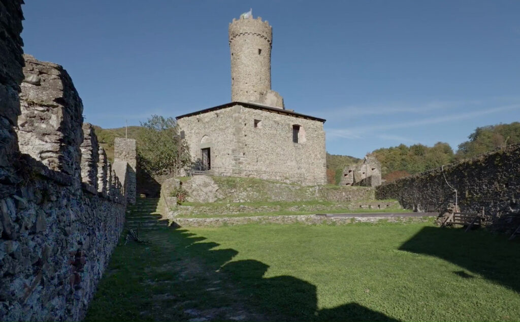 Vista del Castello di Campo Ligure
